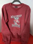UW Badger Crew Neck Sweatshirt